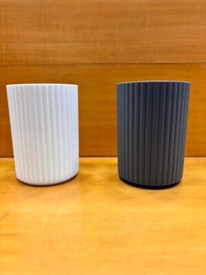 Vaso Organizador Multiuso Blanco/Gris
