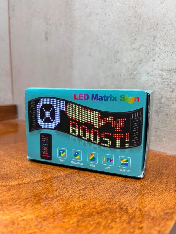 Pantalla Panel LED Flexible Programable RGB - CINGKE (LED Matrix Sign)