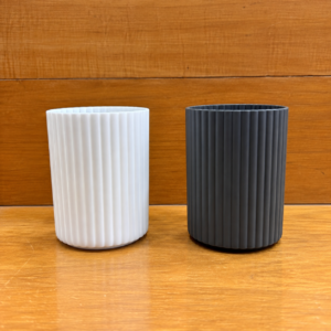 Vaso Organizador Multiuso Blanco/Gris
